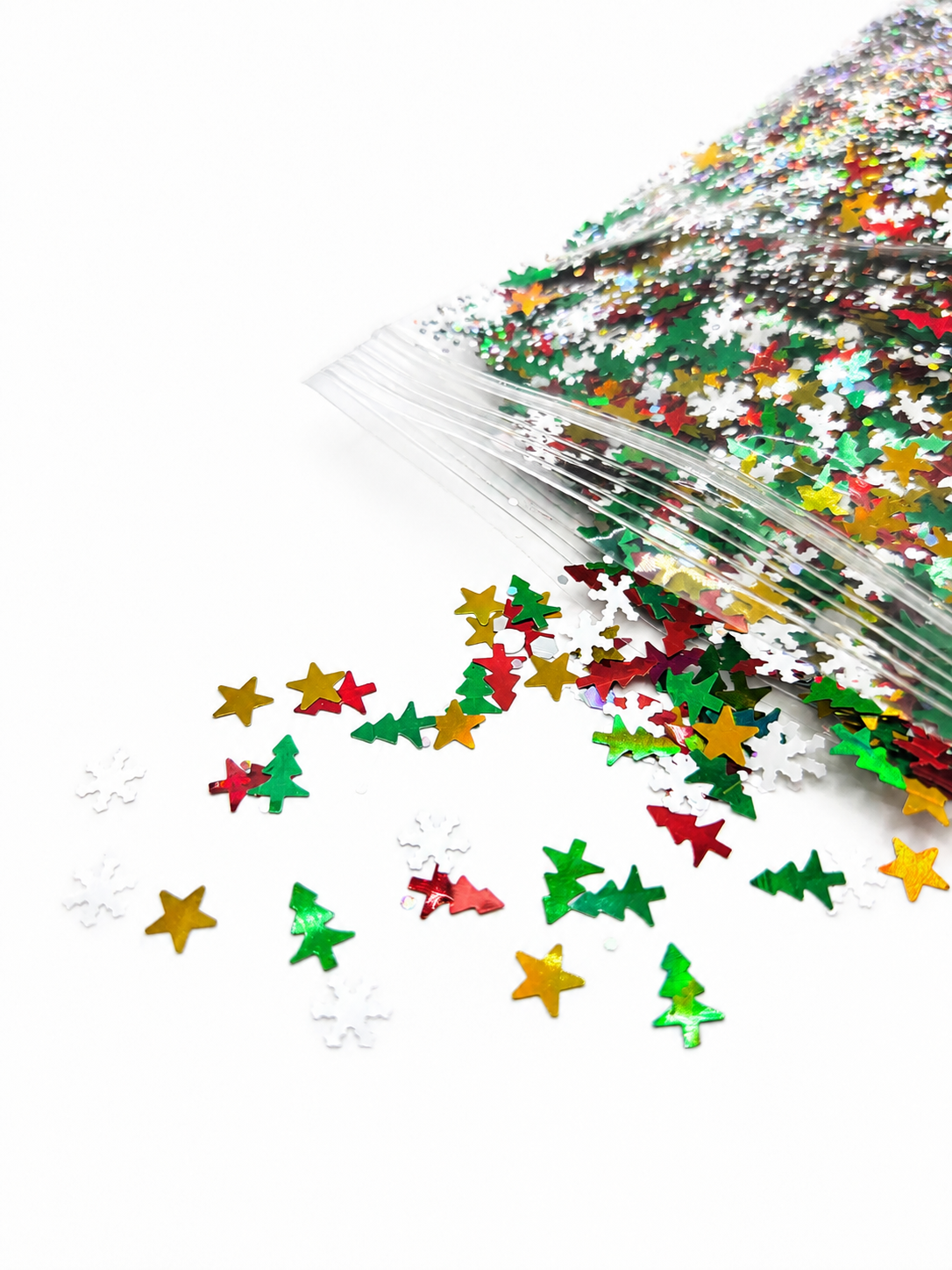 Glitter Mix - Xmas Tree Shapes