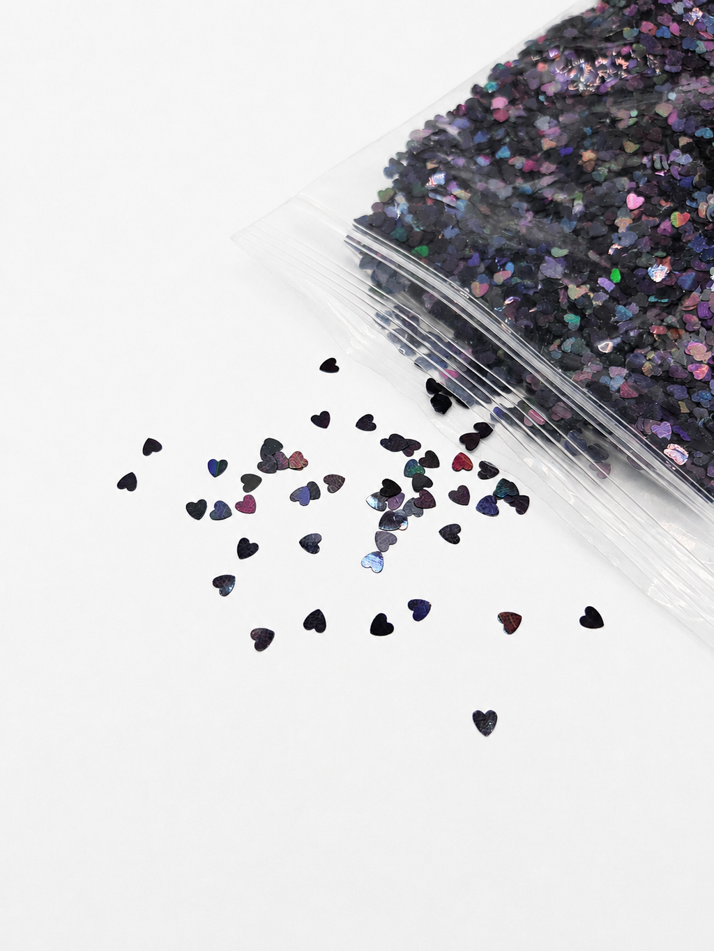 Tiny Closed Heart Confetti | Multiple Colors