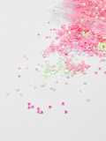 Tiny Closed Heart Confetti | Multiple Colors
